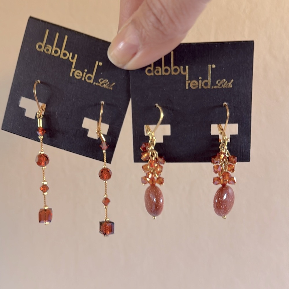 Dabby Reid Ltd. New Bundle Of Earrings Gorgeous! - Picture 3 of 8